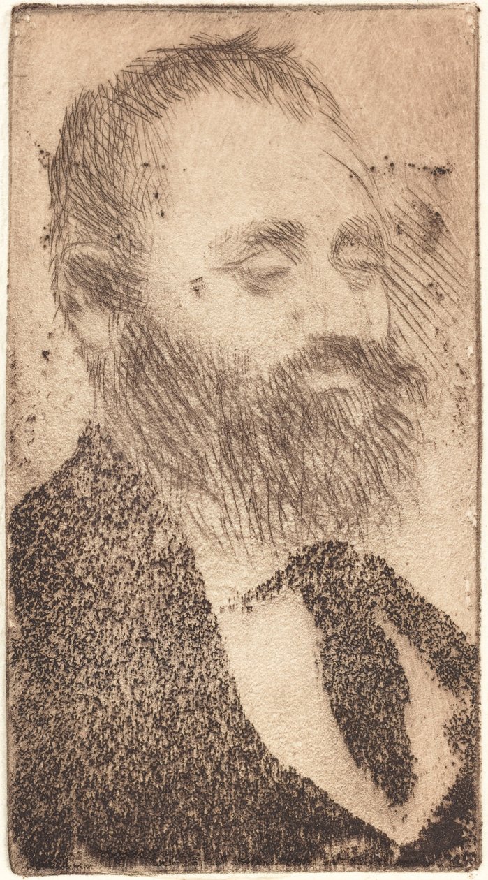 Alphonse Hirsch, 1875. tekijältä Edgar Degas