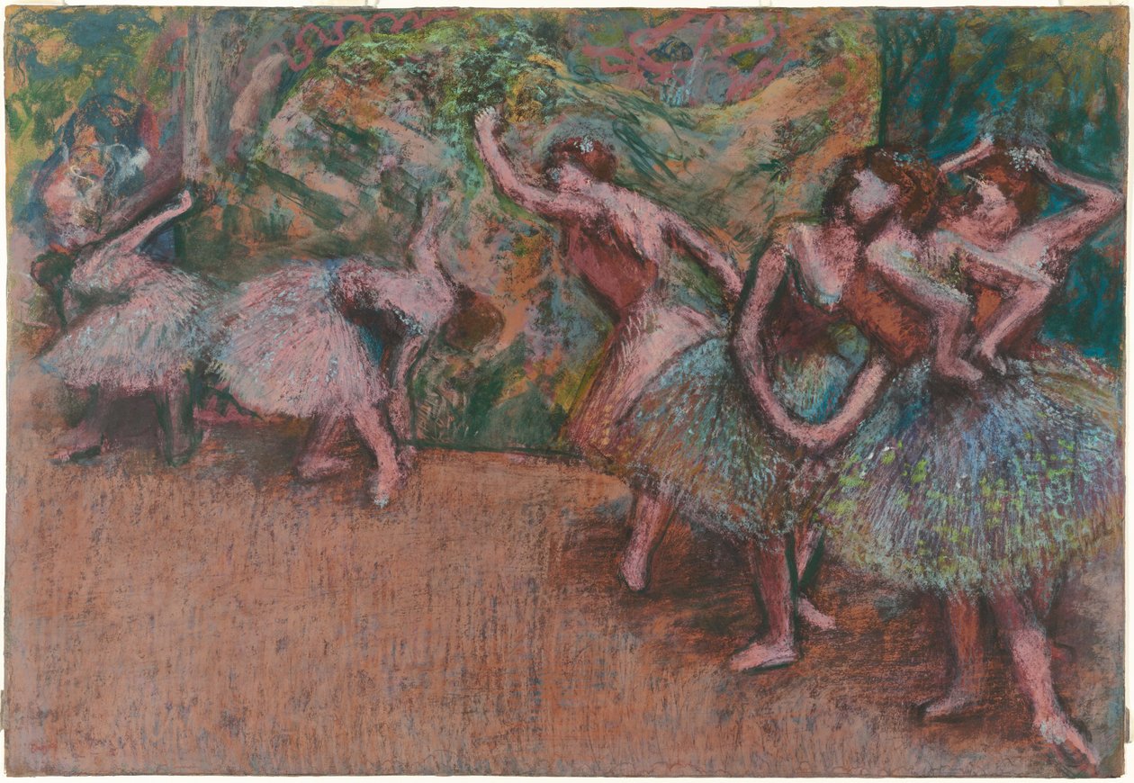 Balettikohtaus tekijältä Edgar Degas