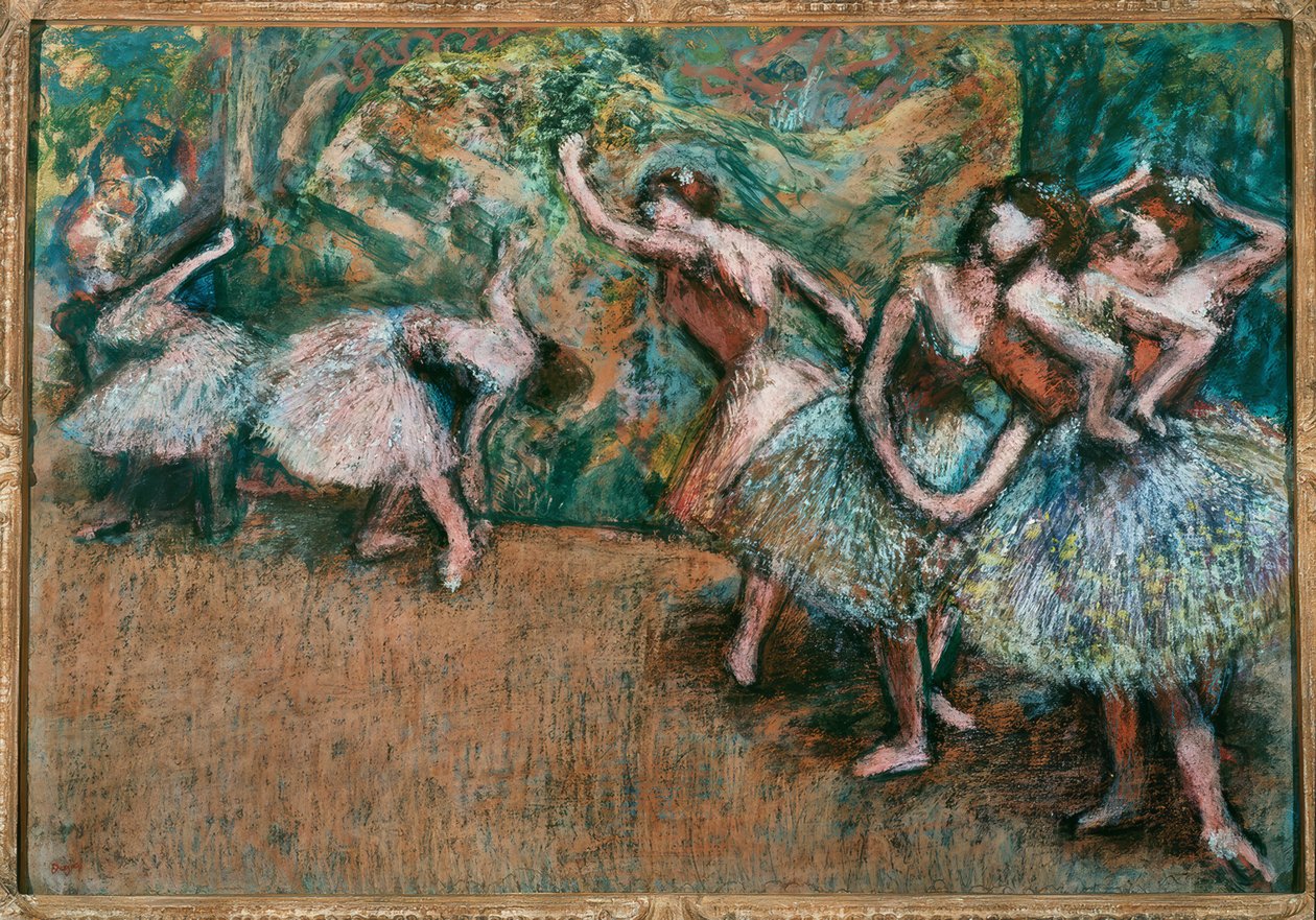 Ballettszene tekijältä Edgar Degas