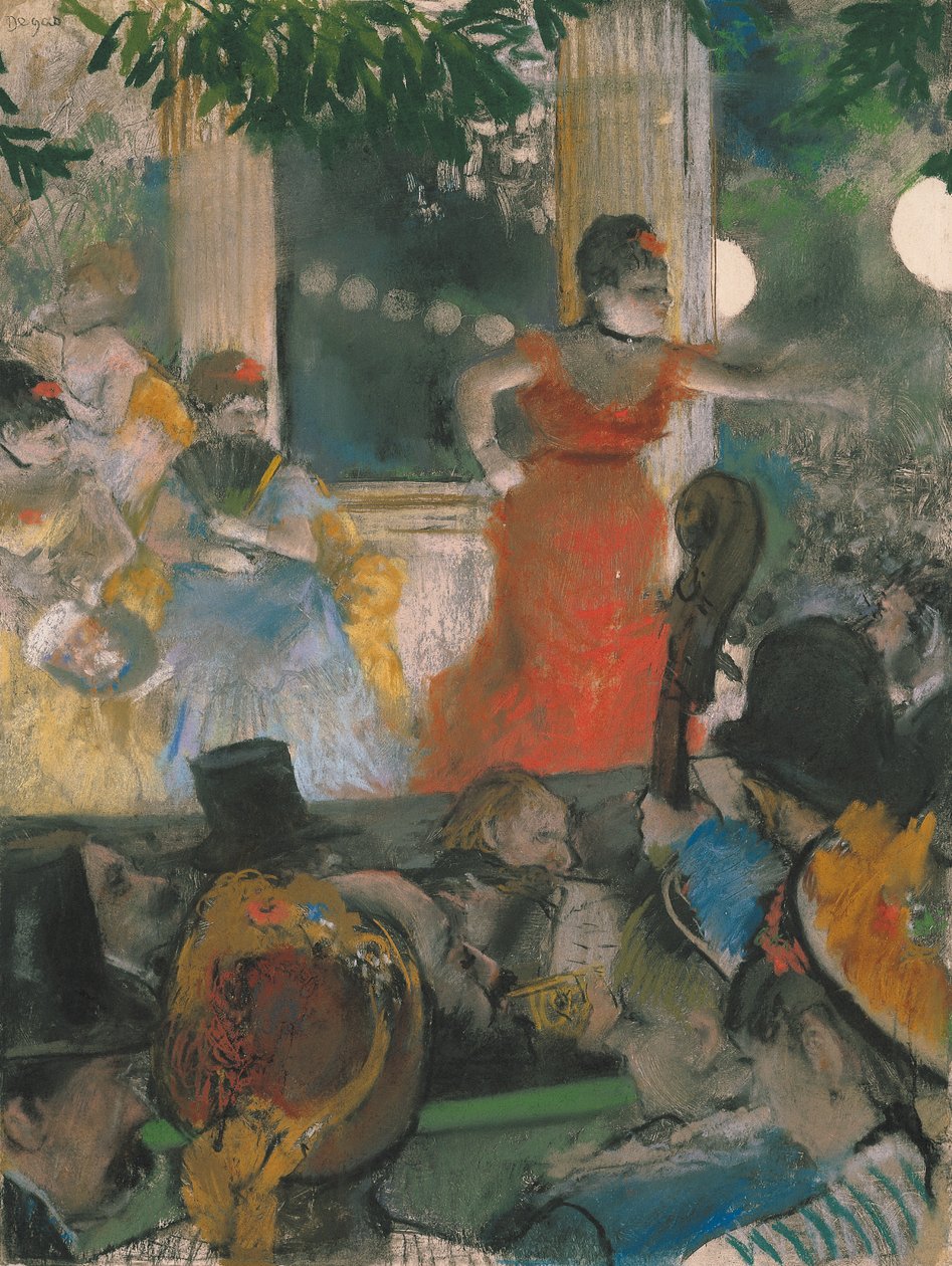 Kahvilakonsertti The Ambassadorsissa tekijältä Edgar Degas