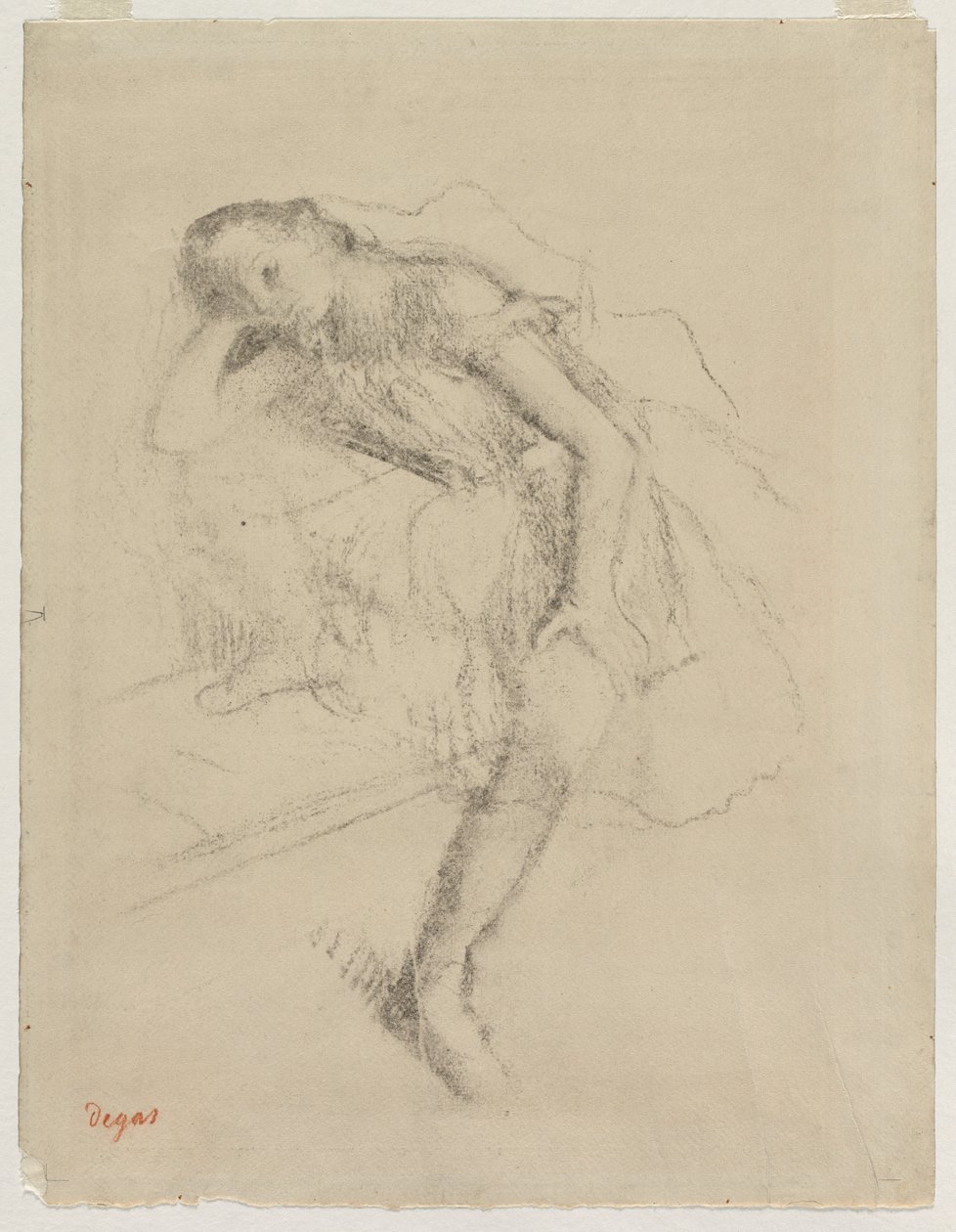 Dancer at Rest, c. 1895. tekijältä Edgar Degas