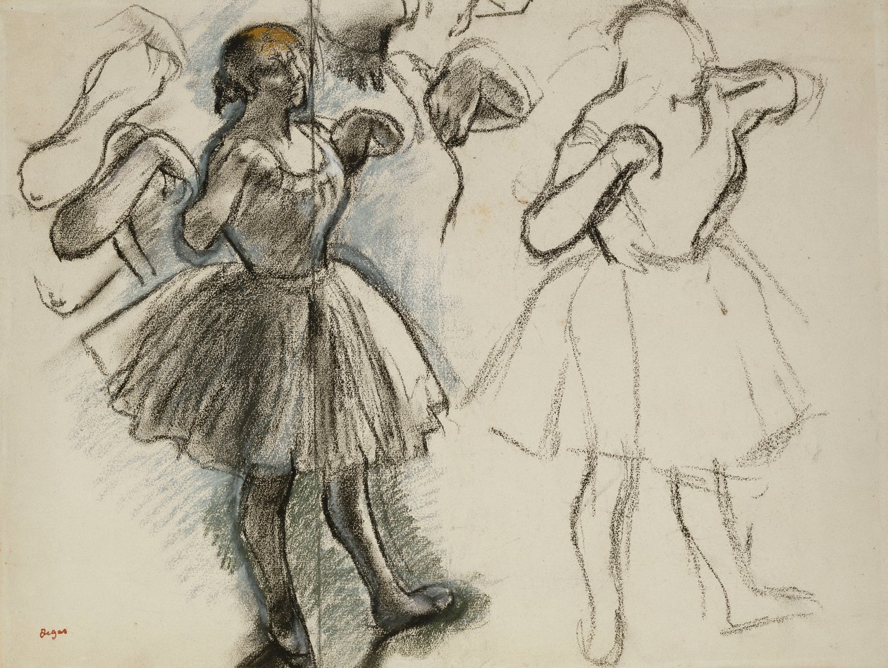 tanssijat; Tanssijat, tekijältä Edgar Degas