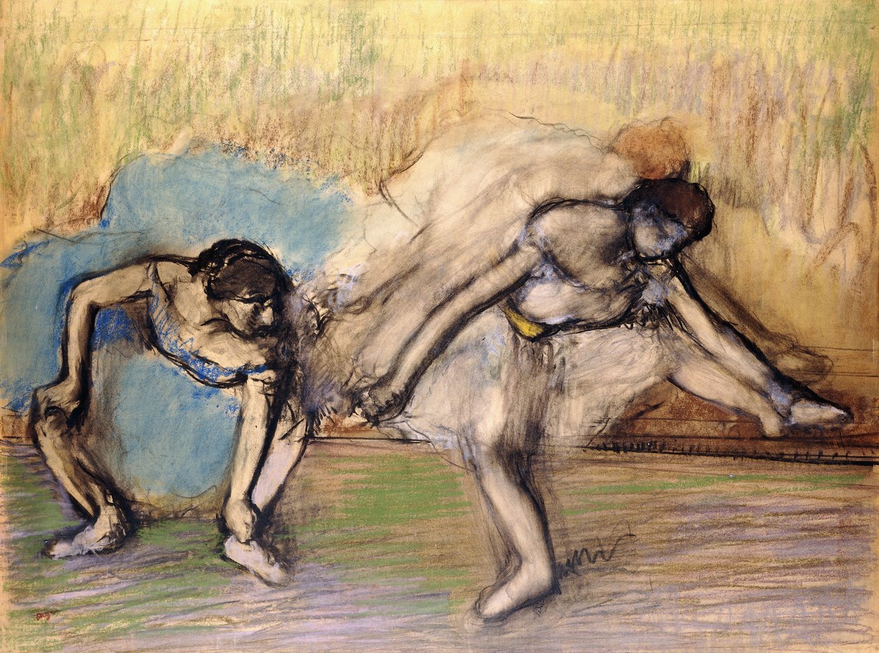 Dancers at Rest, noin 1896 tekijältä Edgar Degas
