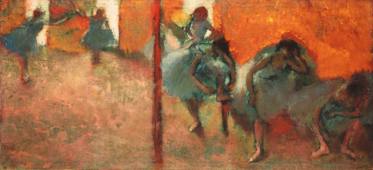Tanssijat studiossa, 1900-05 tekijältä Edgar Degas