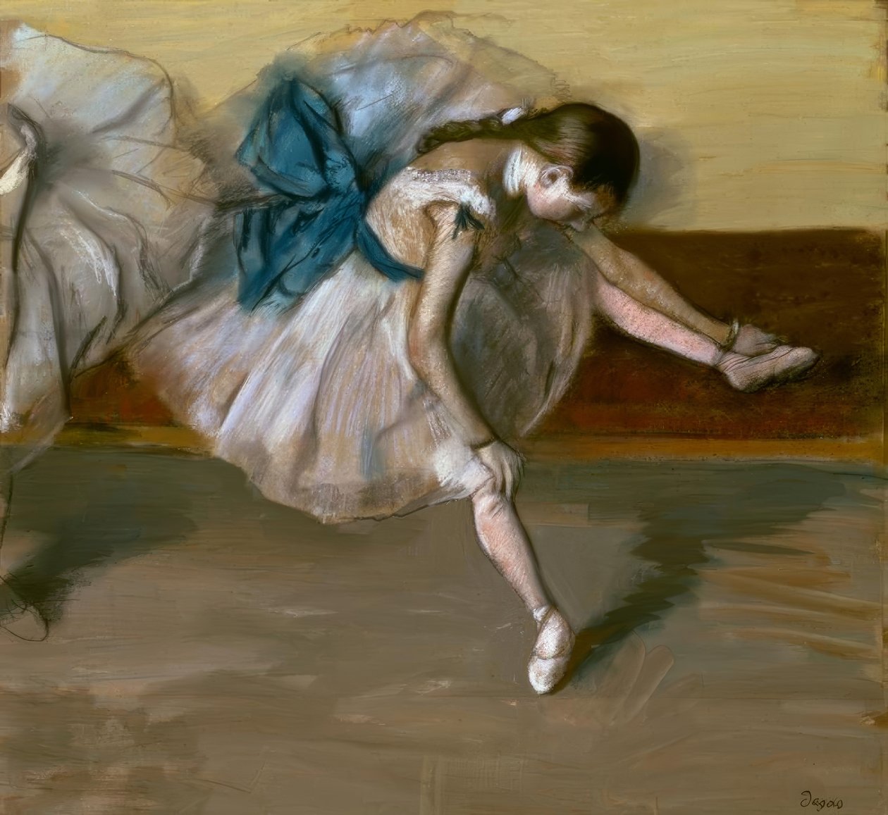 Danseuse au repos tekijältä Edgar Degas