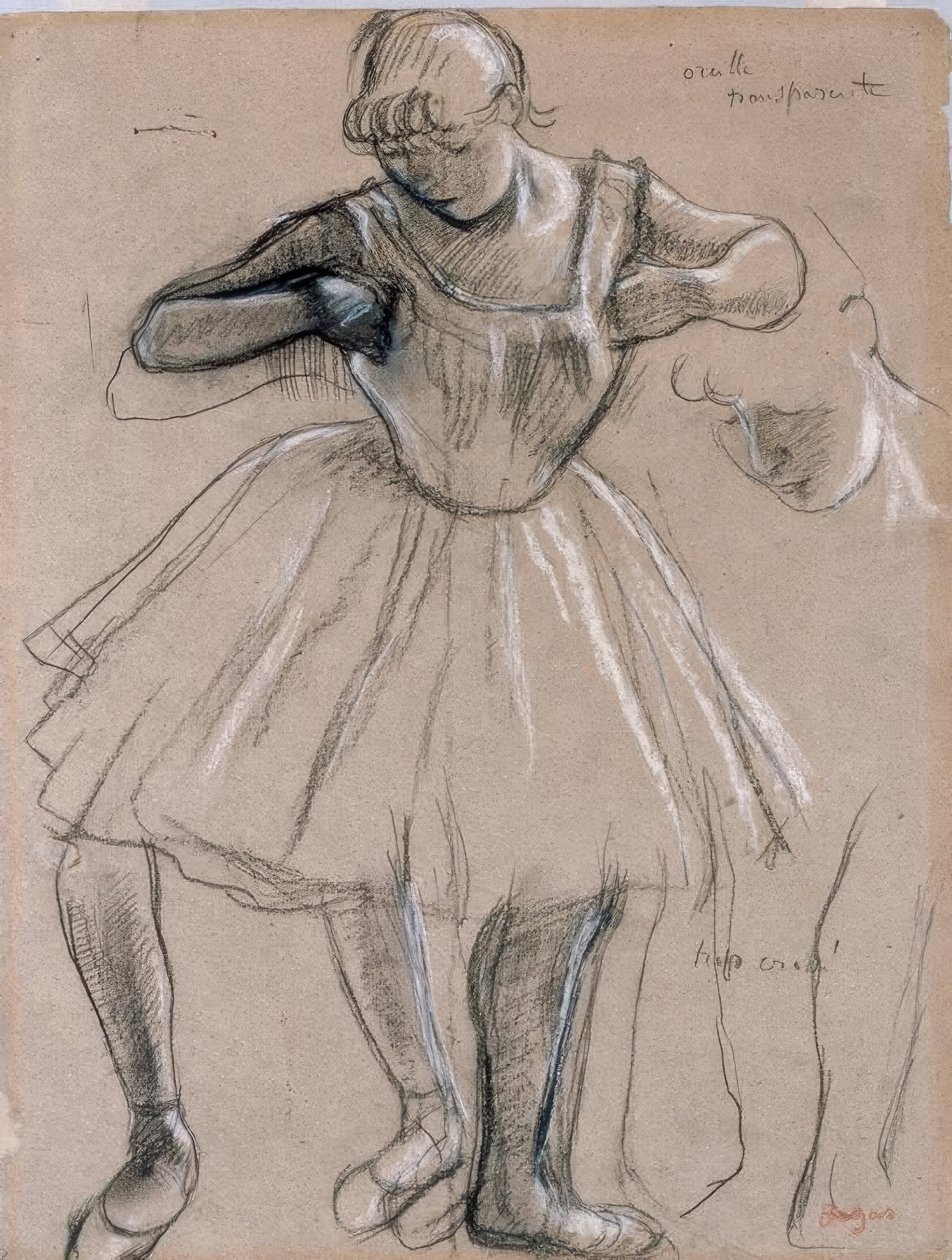 Danseuse debyytti tekijältä Edgar Degas