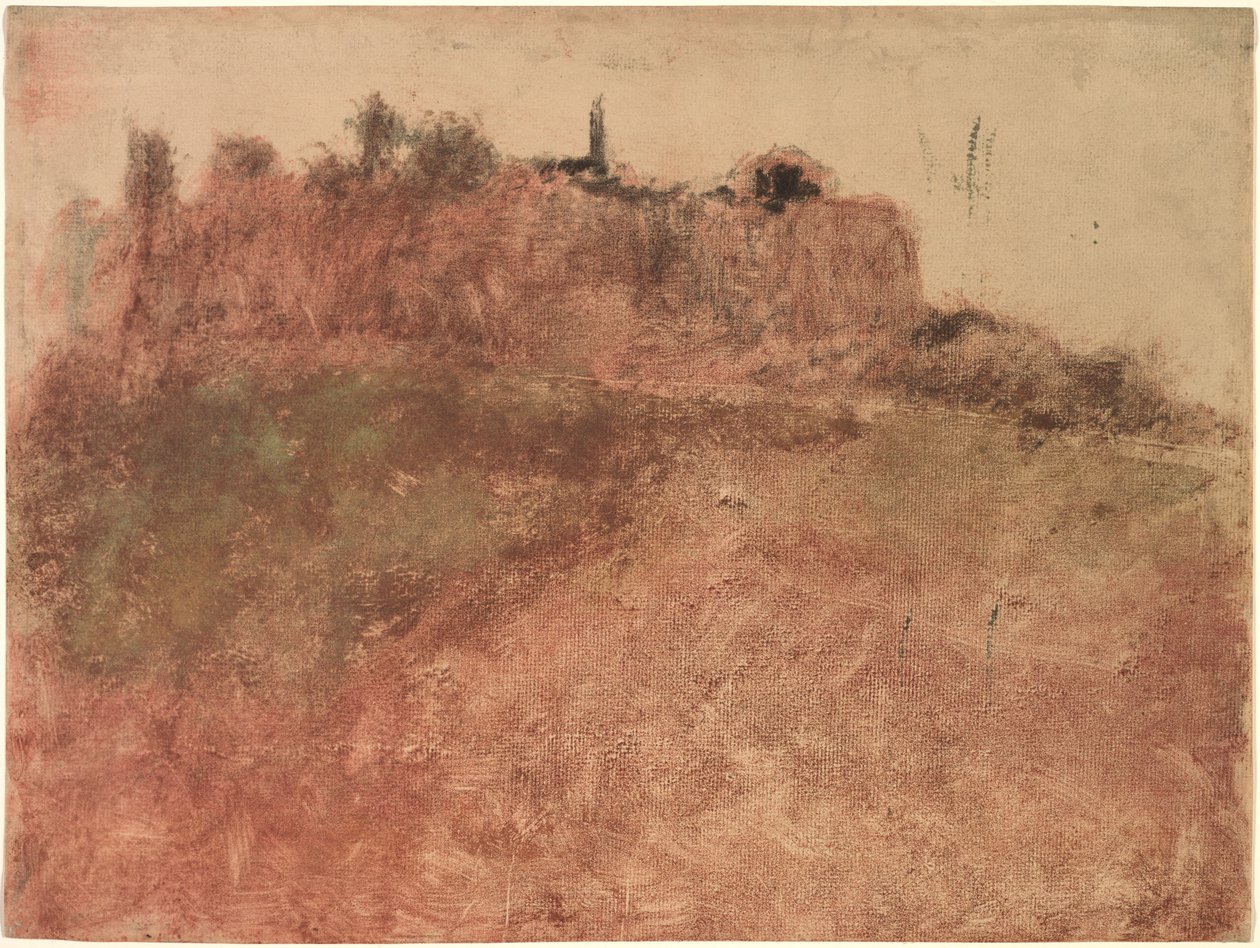 Esterel Village, n. 1890. tekijältä Edgar Degas