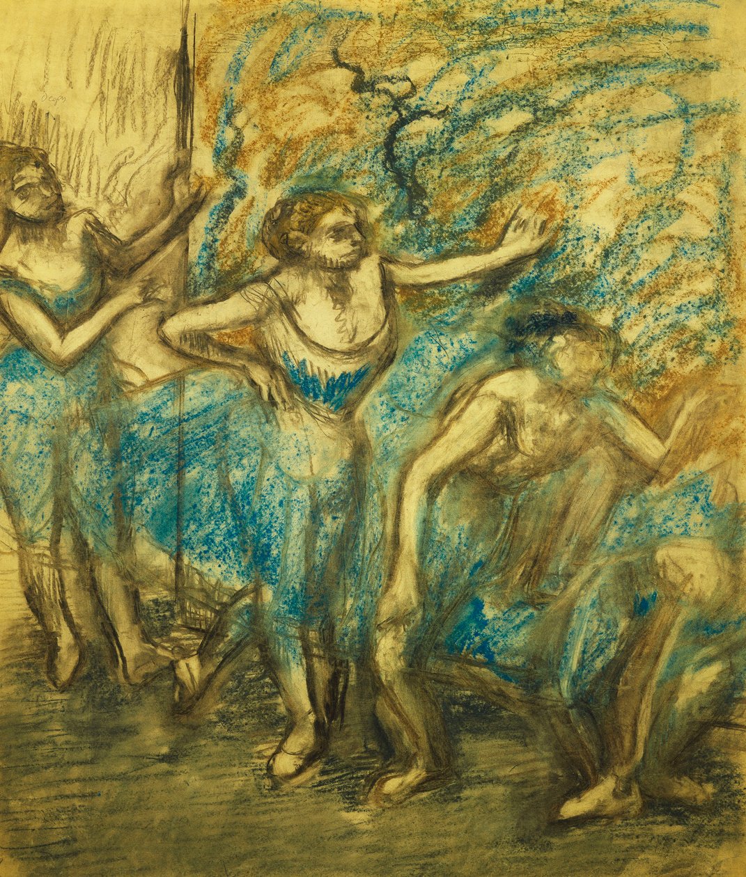 Neljä tanssijaa; Neljä tanssijaa, 1903 tekijältä Edgar Degas