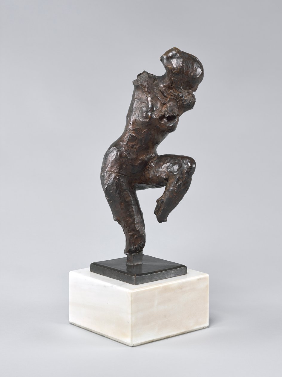 Nainen nousee kylvystä tekijältä Edgar Degas