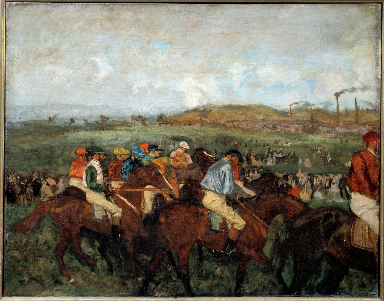 Herrat kisaa. Ennen lähtöä tekijältä Edgar Degas