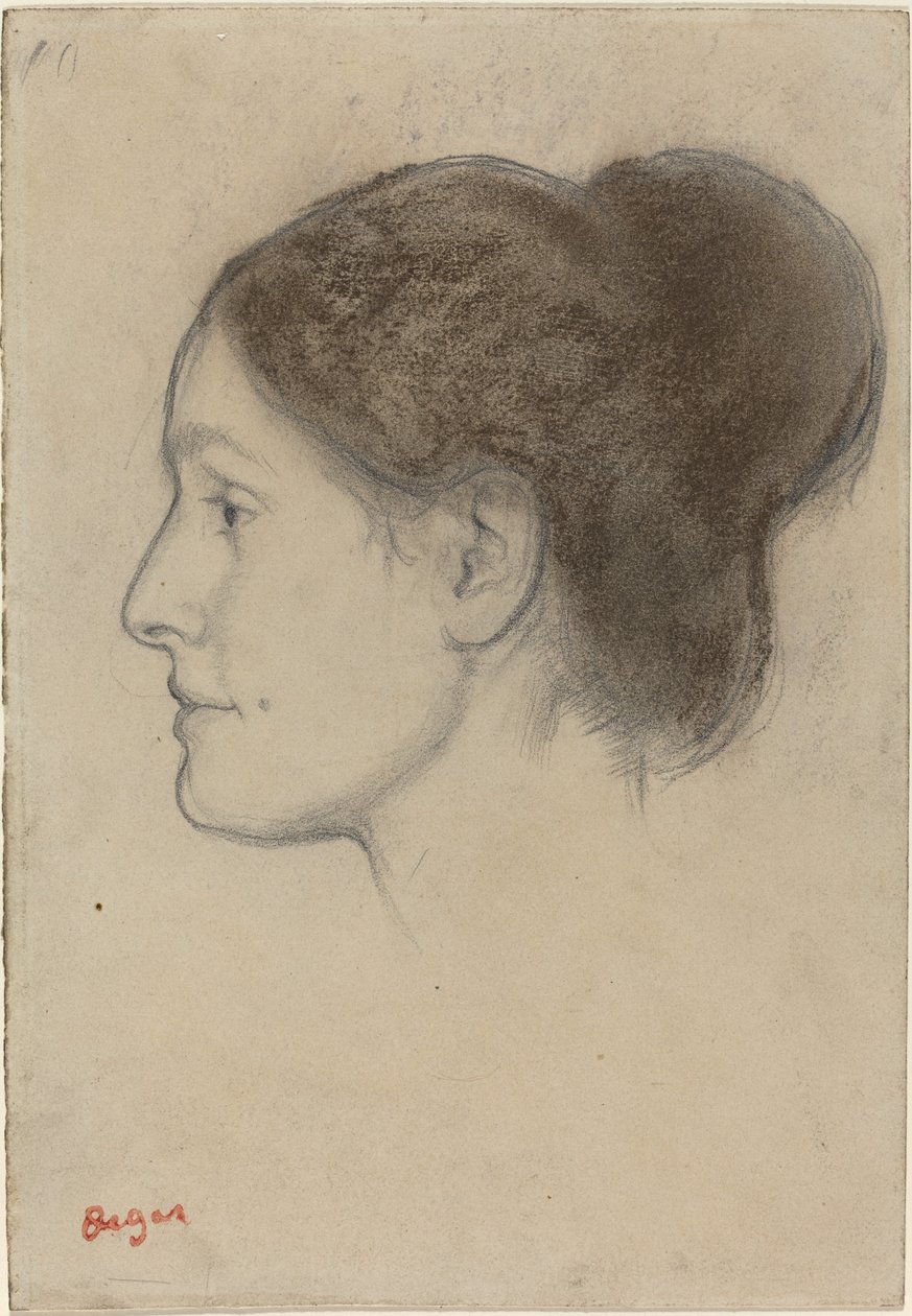Hortense Valpinçon, 1883. tekijältä Edgar Degas