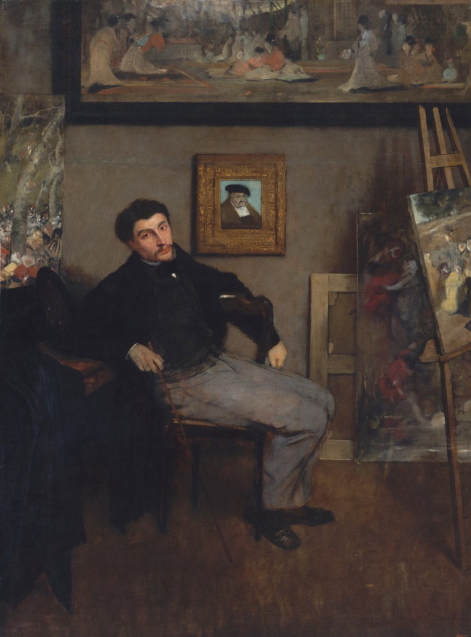 James-Jacques-Joseph Tissot 1836-1902, n. 1867-68. tekijältä Edgar Degas