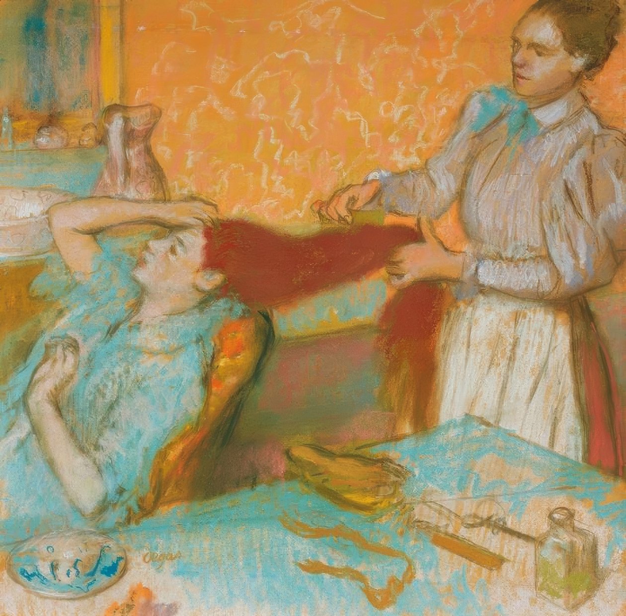 Hiustyyli tekijältä Edgar Degas