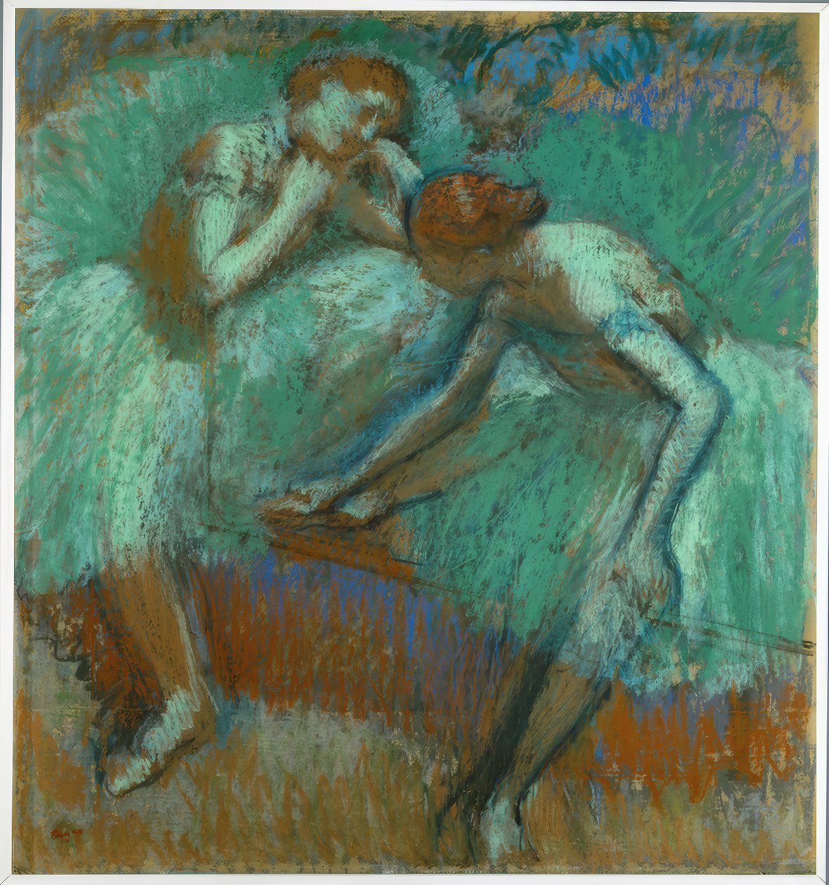 Les Grandes Danseuses vertes tekijältä Edgar Degas