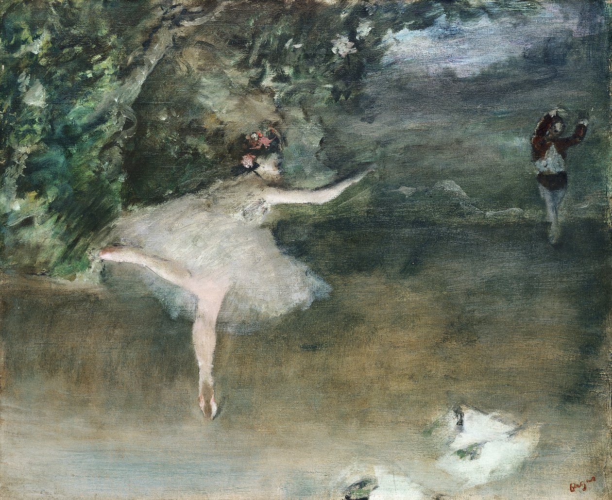 The Spikes, n. 1877-1878 tekijältä Edgar Degas