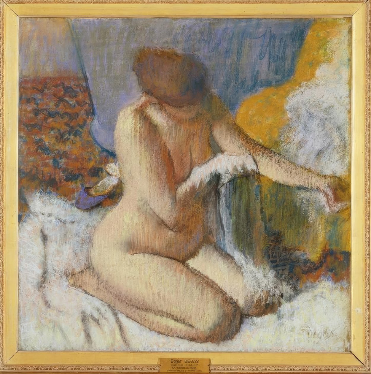 Nue après le bain tekijältä Edgar Degas