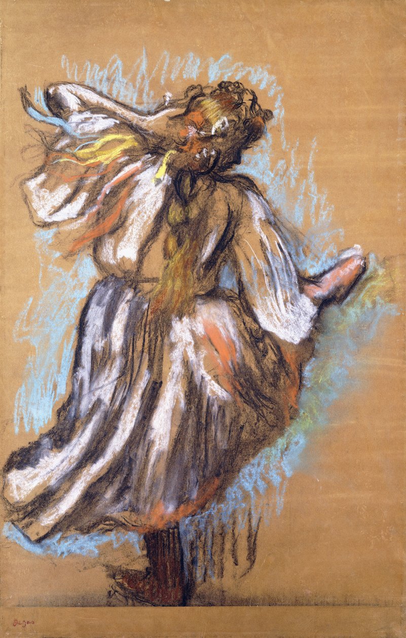 Venäläinen tanssija, 1895 tekijältä Edgar Degas