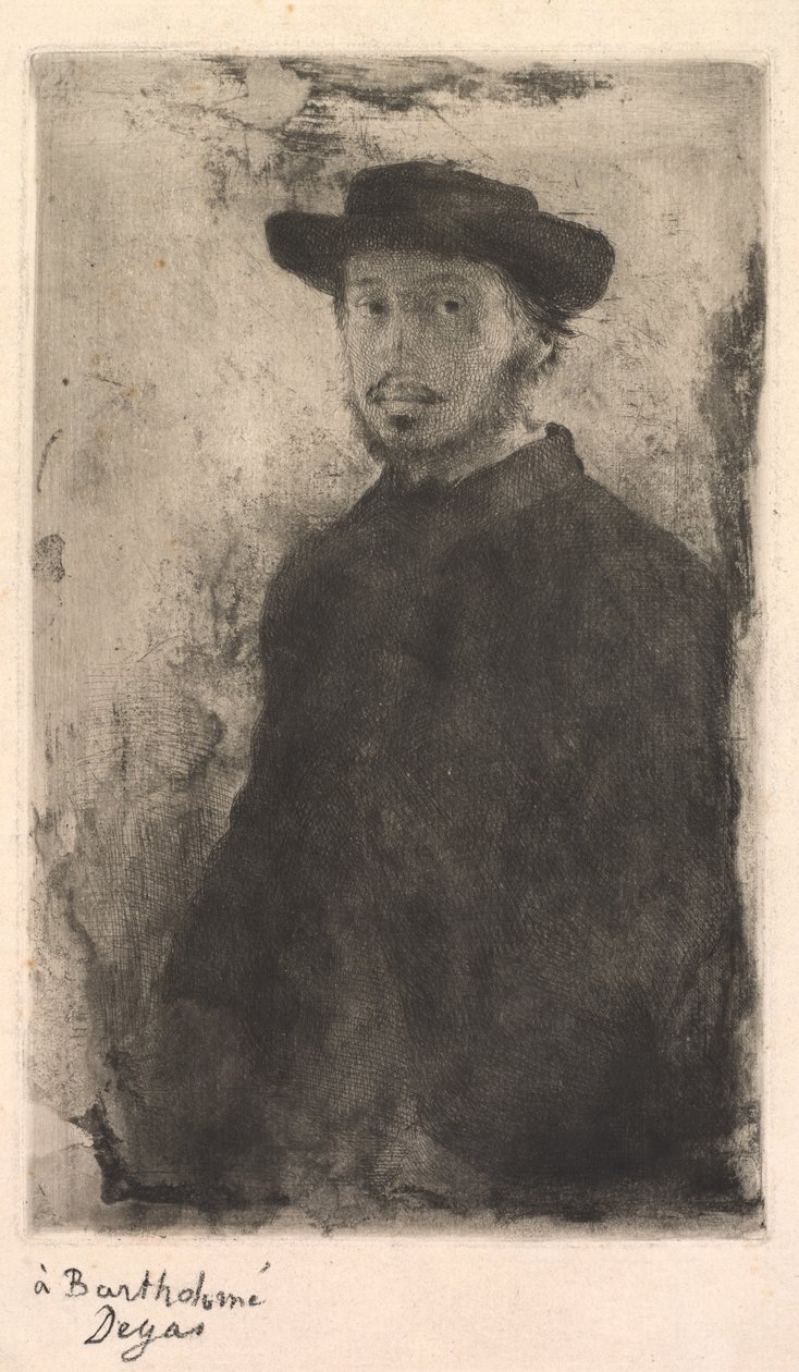 Omakuva, 1857. tekijältä Edgar Degas