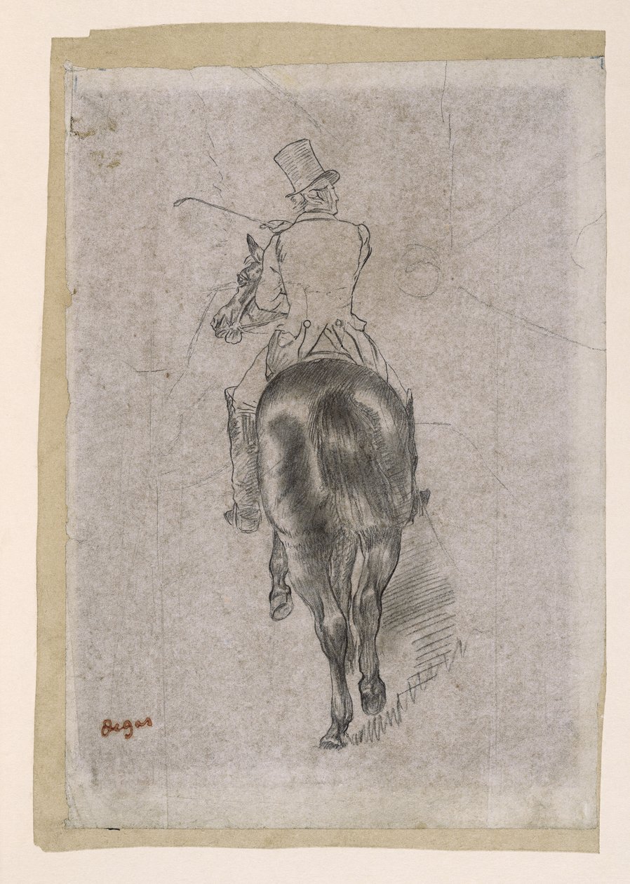 Kannusta hevosella tekijältä Edgar Degas