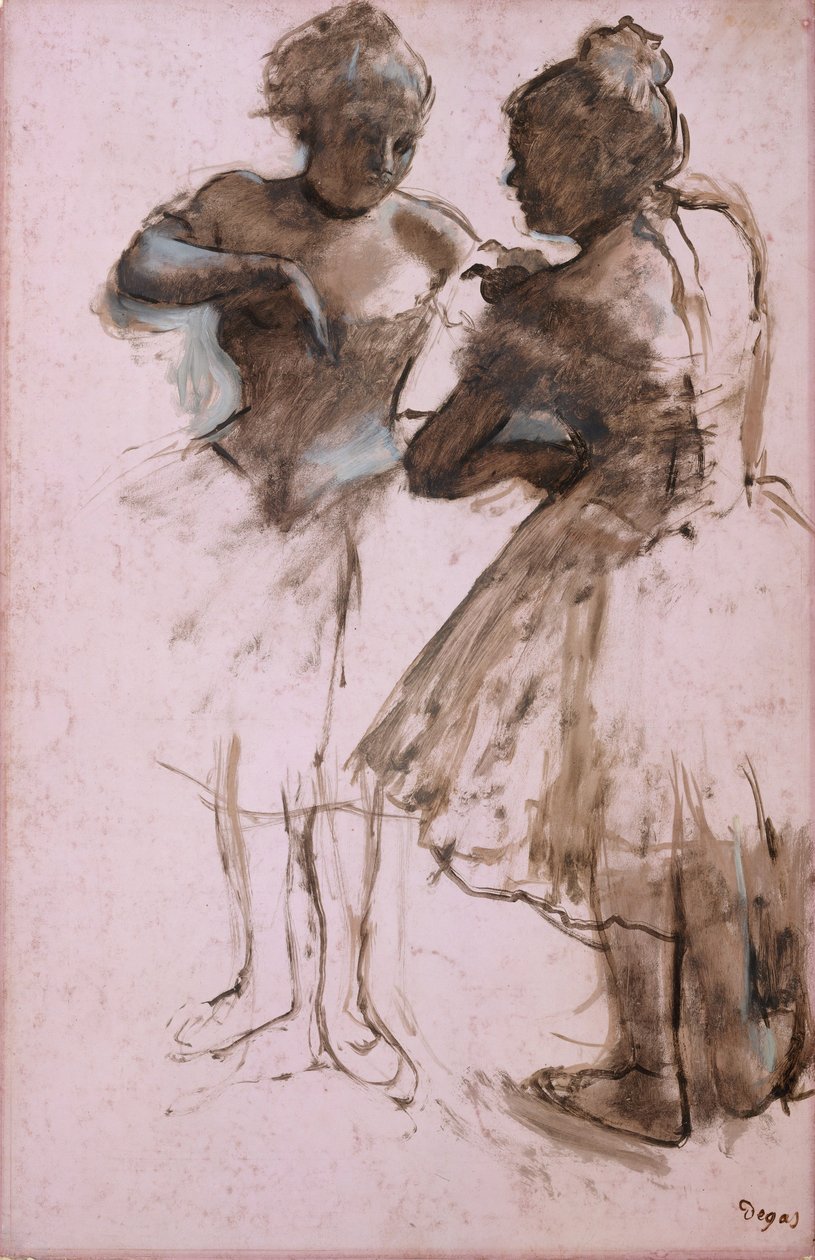 Kaksi tanssijaa, 1873. tekijältä Edgar Degas