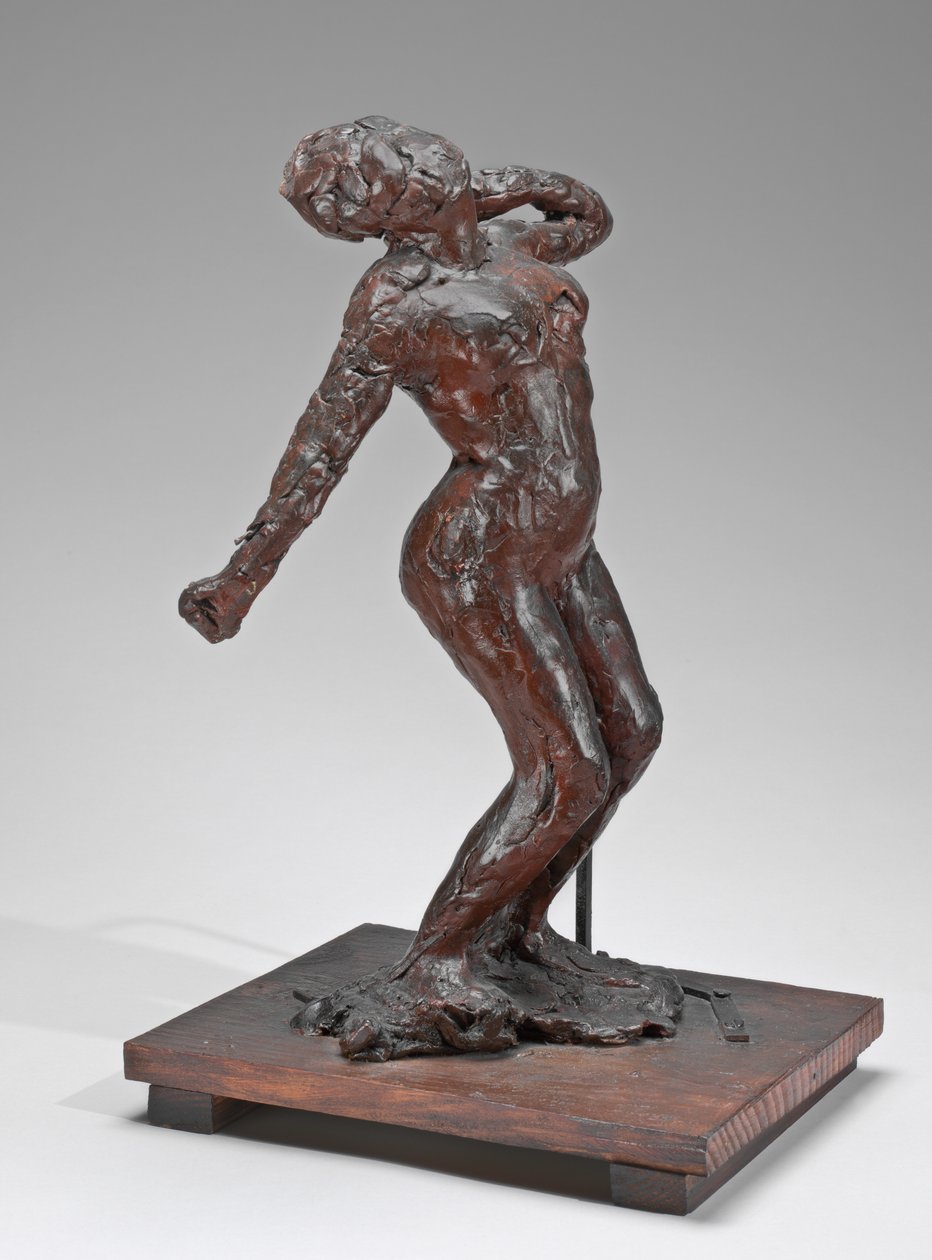 Nainen venyttely tekijältä Edgar Degas