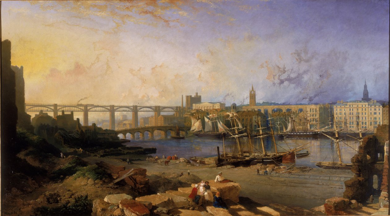 Newcastle upon Tyne, 1862-63 tekijältä Edmund John Niemann