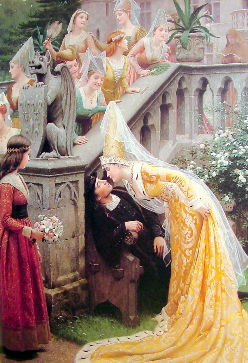 Alain Chartier tekijältä Edmund Leighton