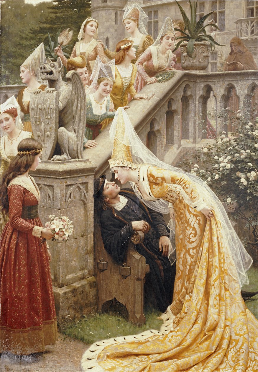 Alain Chartier, 1903 tekijältä Edmund Blair Leighton