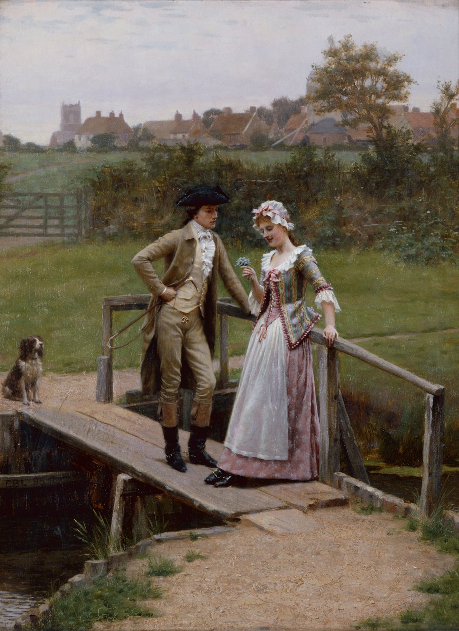 Forget Me Nots tekijältä Edmund Blair Leighton