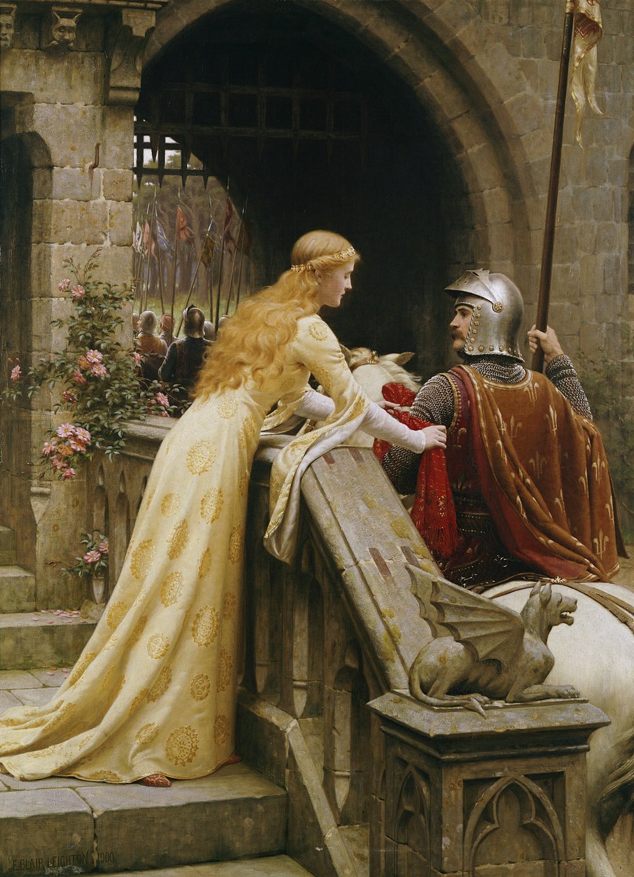 God Speed, 1900 tekijältä Edmund Blair Leighton