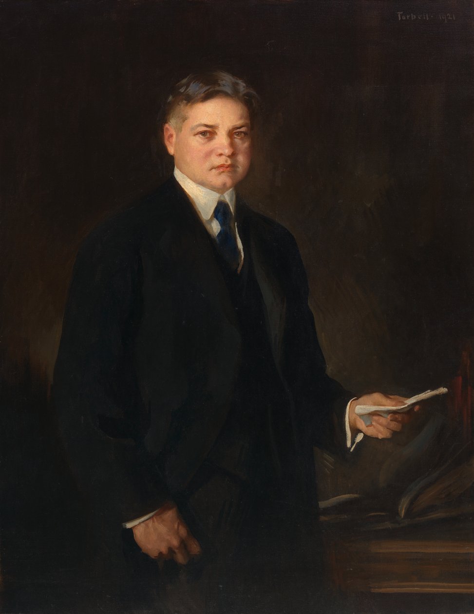 Herbert Hoover, 1921. tekijältä Edmund Charles Tarbell