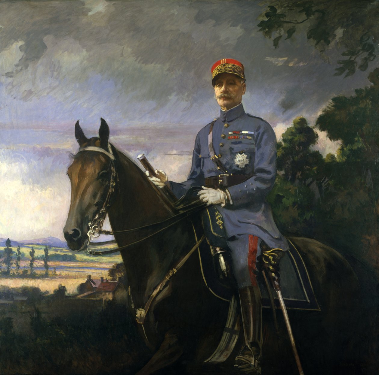 Marsalkka Ferdinand Foch, 1920. tekijältä Edmund Charles Tarbell