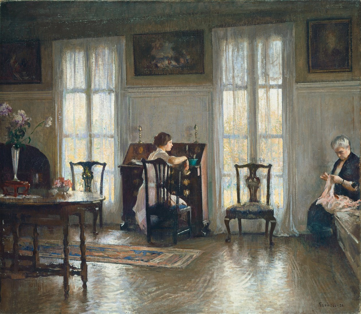 Äiti ja Maria, 1922. tekijältä Edmund Charles Tarbell