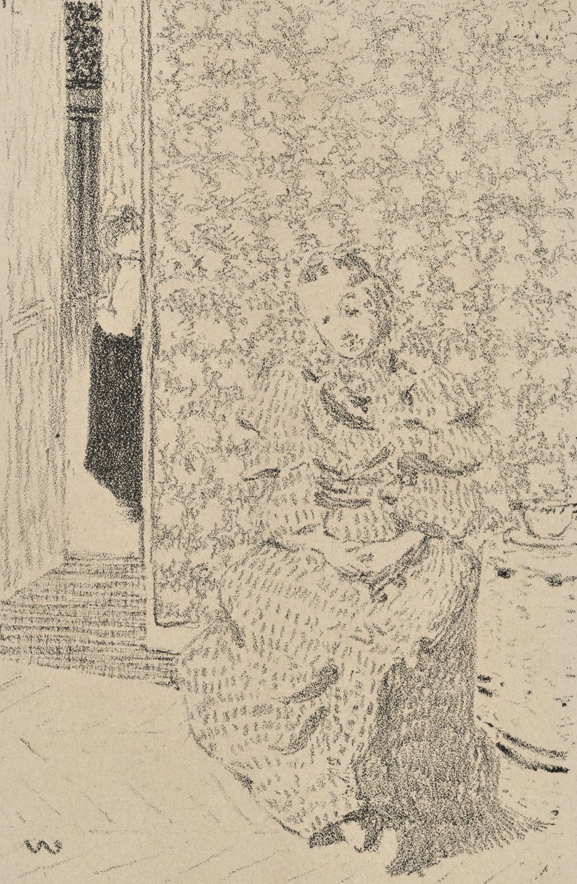 Sisätilat, 1893 tekijältä Edouard Vuillard
