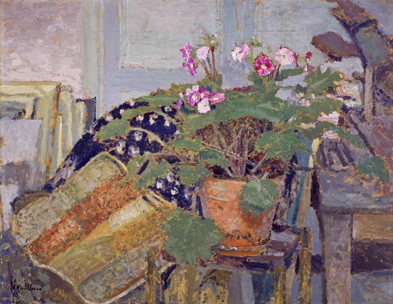 Le Pot de fleurs (Kukkaruukku) tekijältä Edouard Vuillard