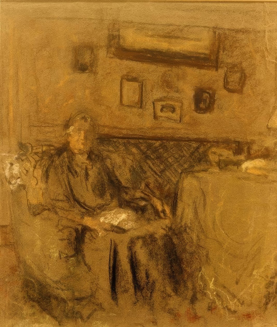 Madame Bénard I:n muotokuva tekijältä Edouard Vuillard