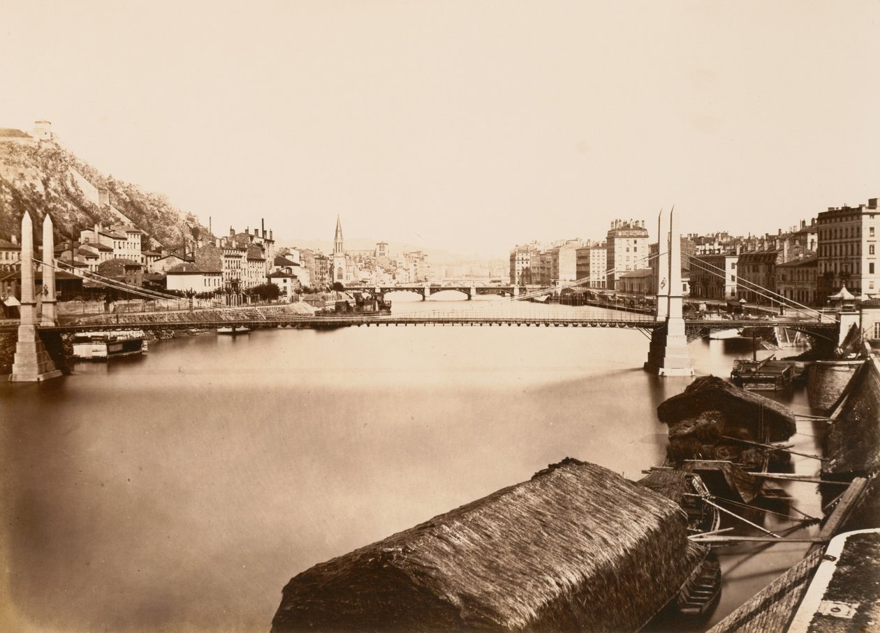Lyon, n. 1861. tekijältä Édouard Baldus