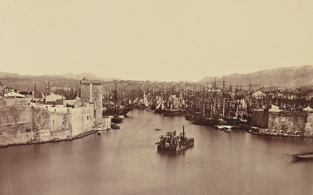 Marseille. tekijältä Édouard Baldus