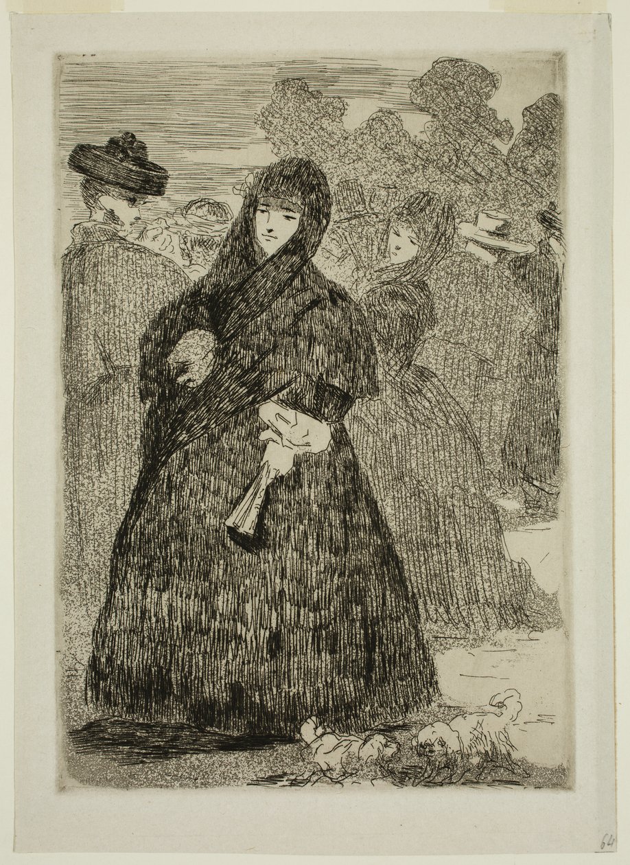 Pradossa tekijältä Edouard and Bracquemond Felix Joseph Auguste Manet