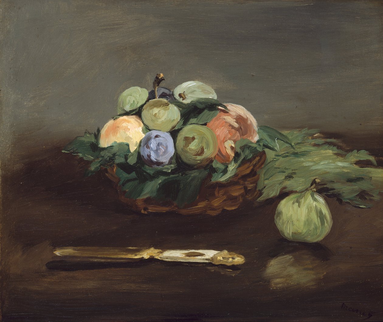 Hedelmäkori tekijältä Édouard Manet