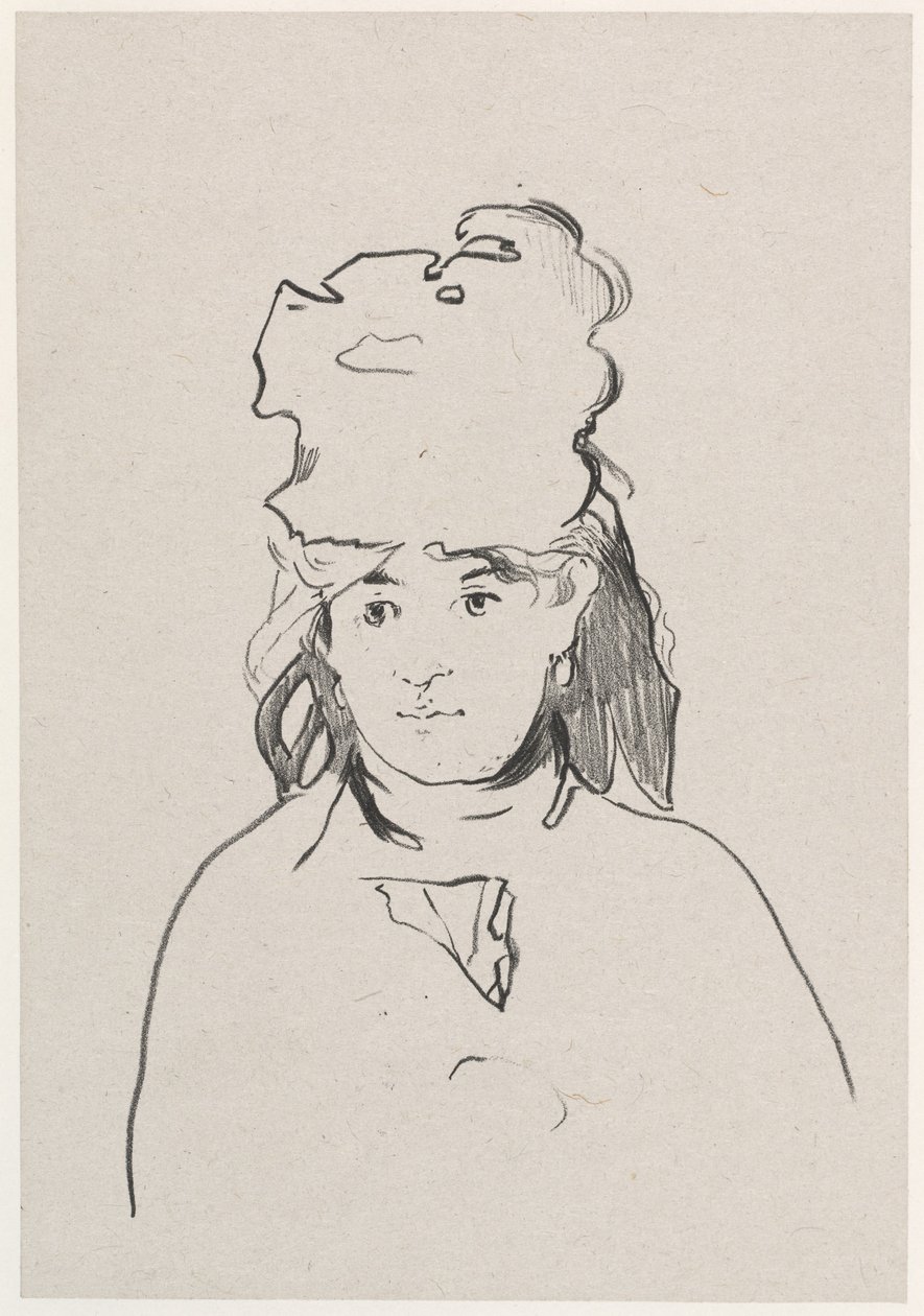 Berthe Morisot tekijältä Édouard Manet