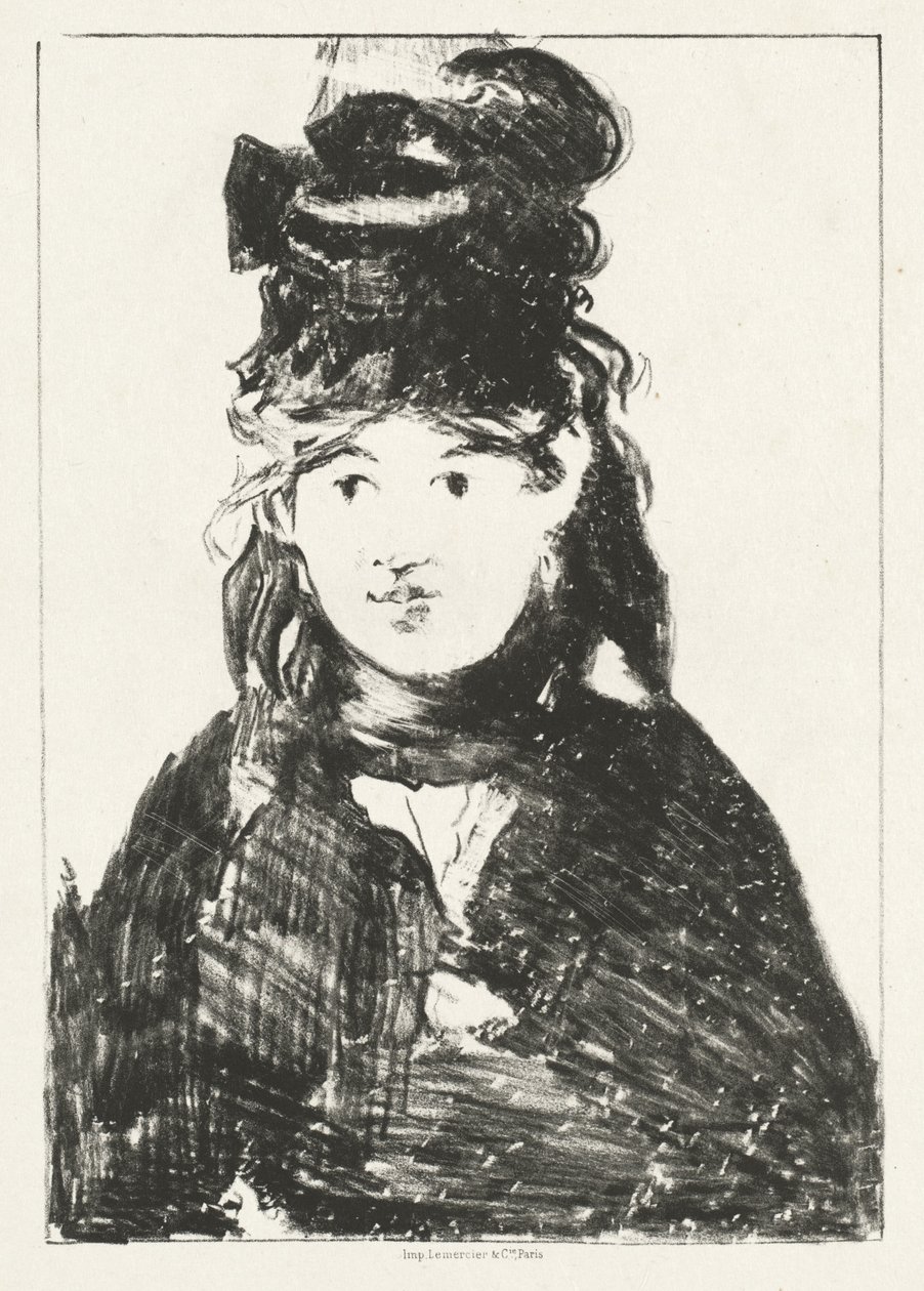 Berthe Morisot tekijältä Édouard Manet