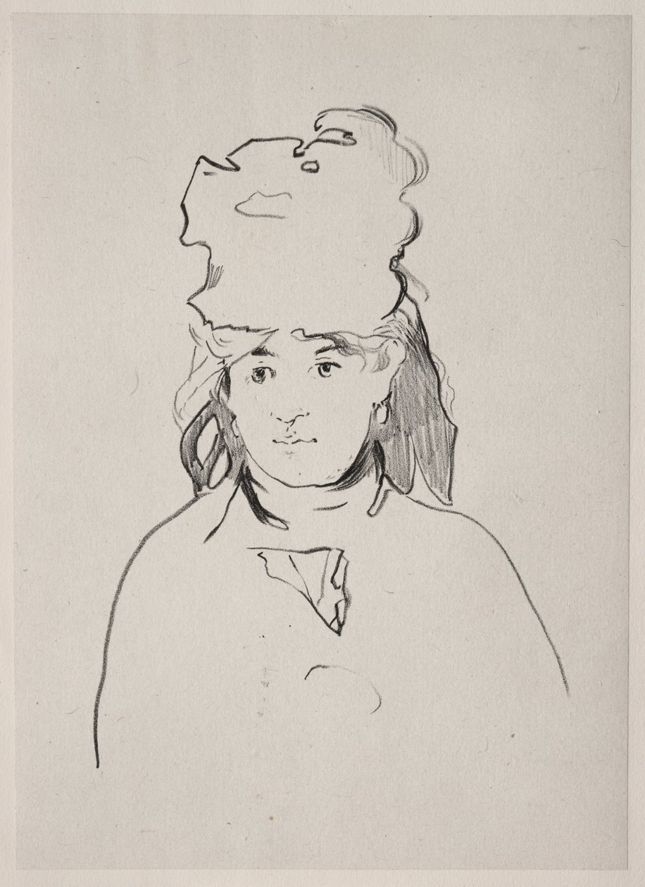 Berthe Morisotfinnish tekijältä Édouard Manet