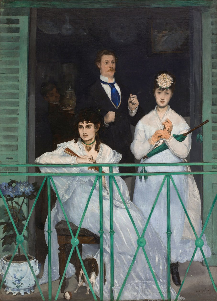 Ranskalainen:  Balcon Parveke tekijältä Édouard Manet