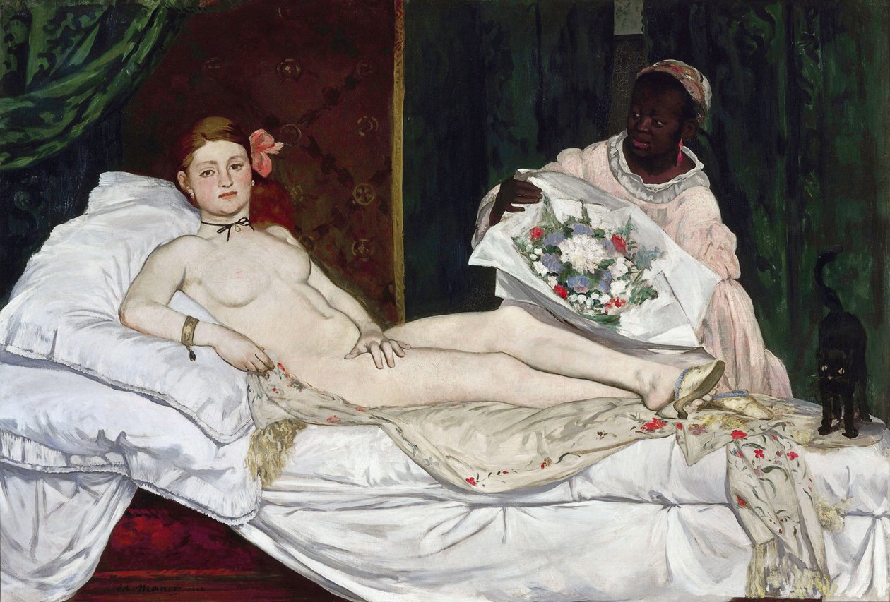 Olympia tekijältä Édouard Manet
