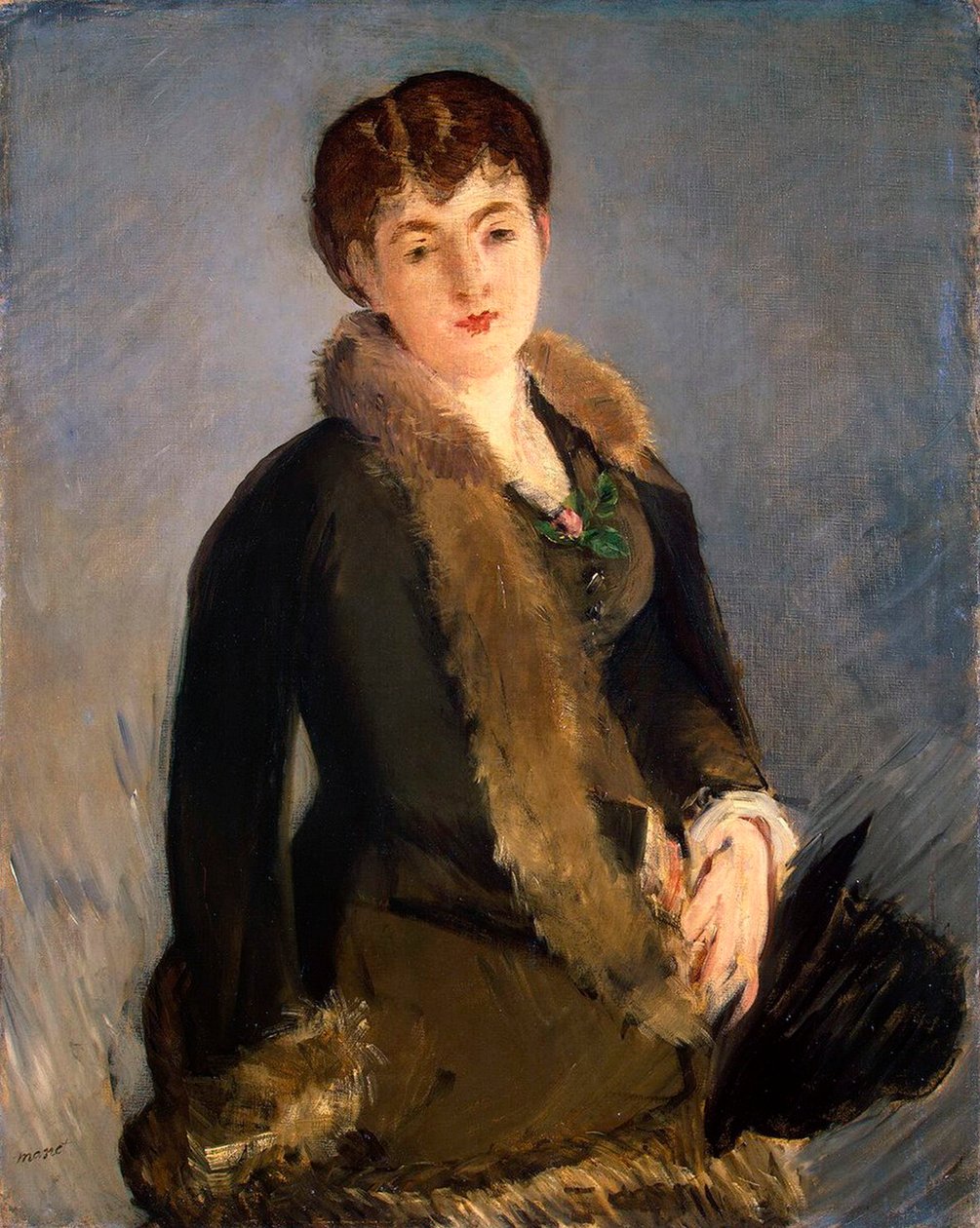 Mademoiselle Isabelle Lemonnierin muotokuva, v. 1880. tekijältä Édouard Manet