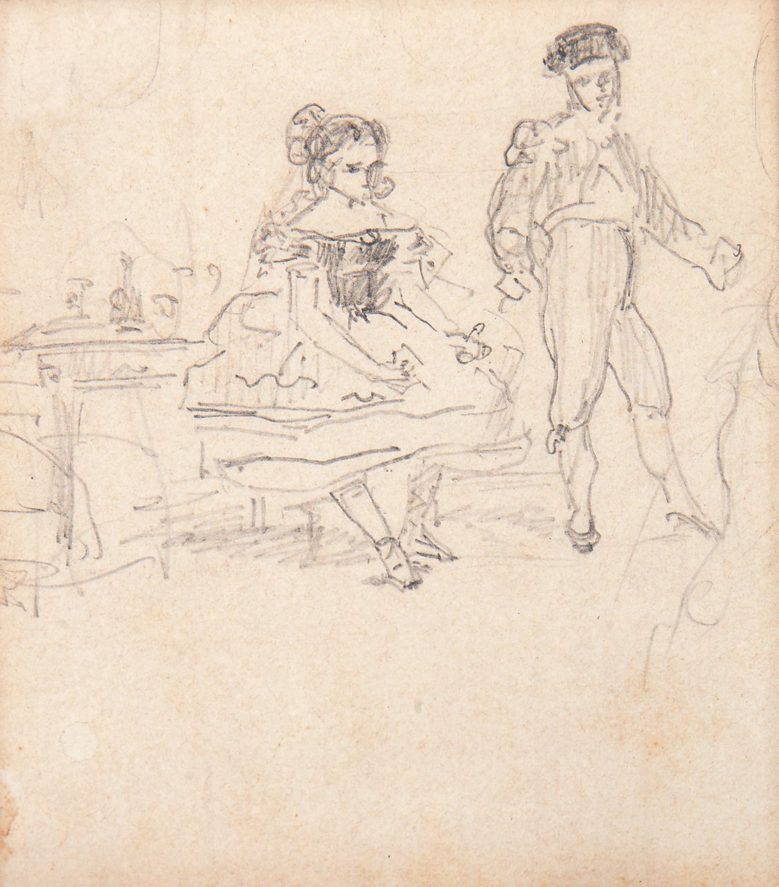 Espanjalainen pariskunta, 1862 tekijältä Édouard Manet