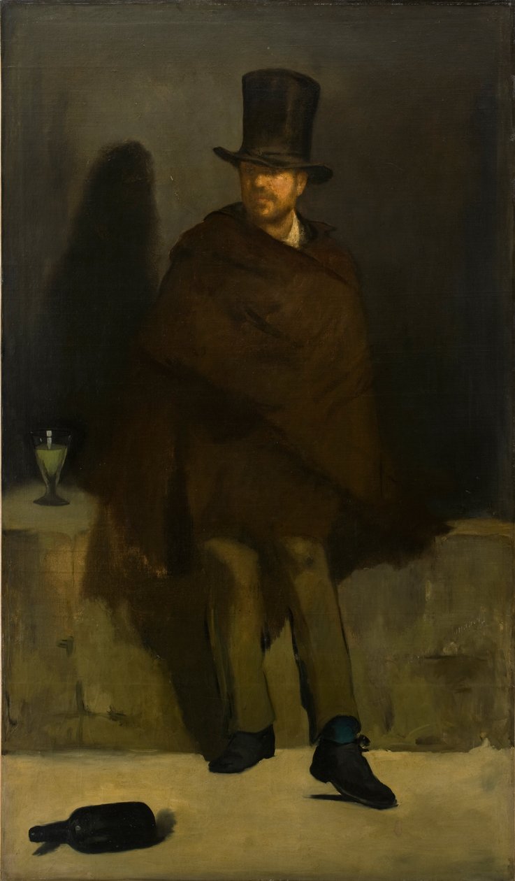 Absintin juoja tekijältä Édouard Manet