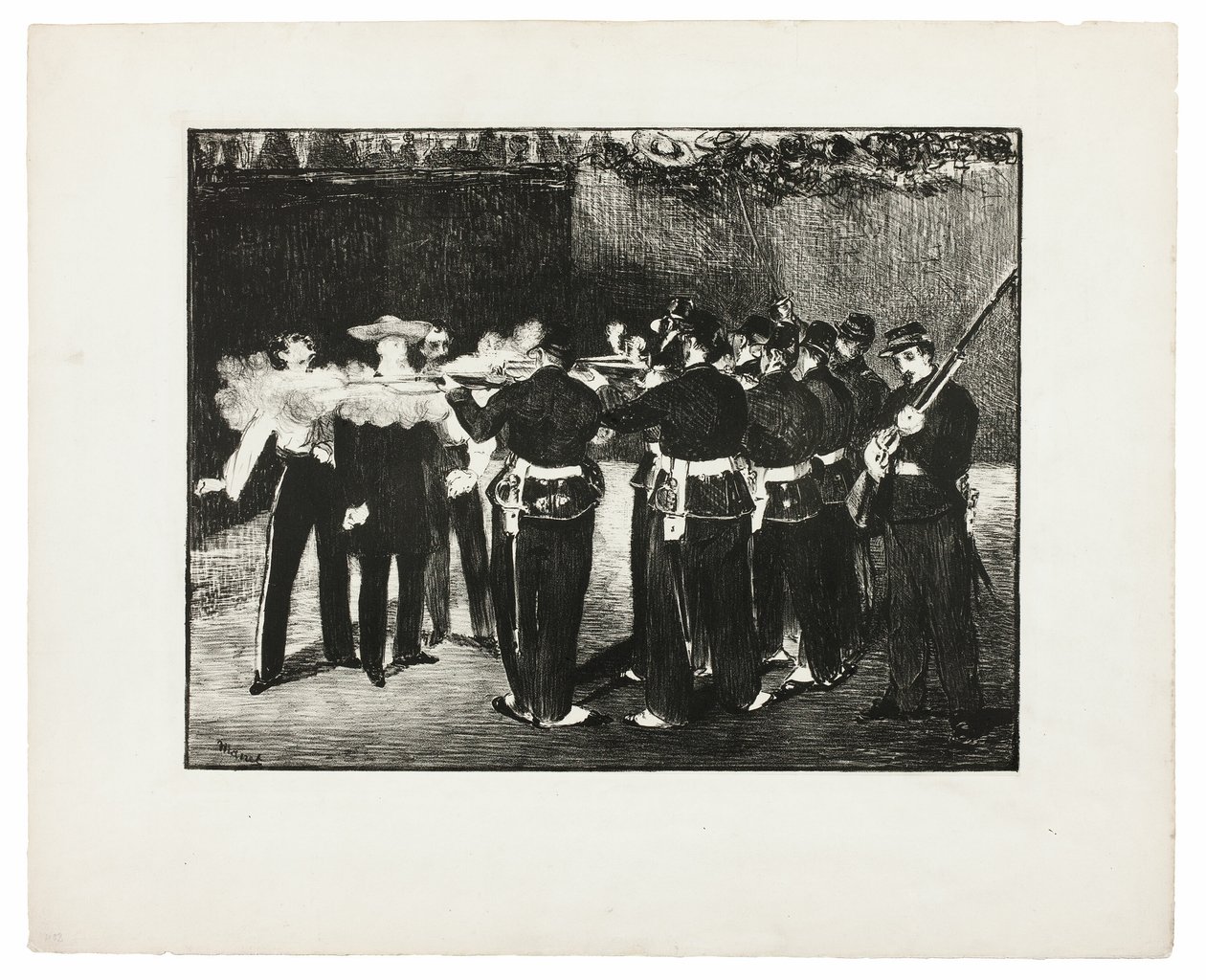 Maximilianin teloitus tekijältä Édouard Manet