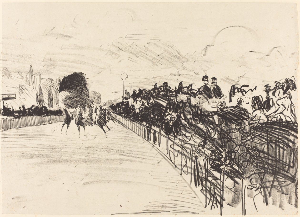 Races Les -kurssit, 1865. tekijältä Édouard Manet